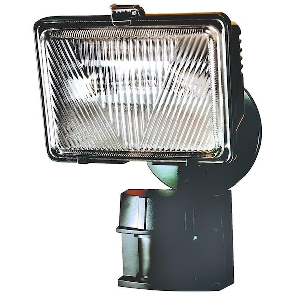 HeathZenith Motion Activated Security Light, 120 V, 1Lamp, Halogen